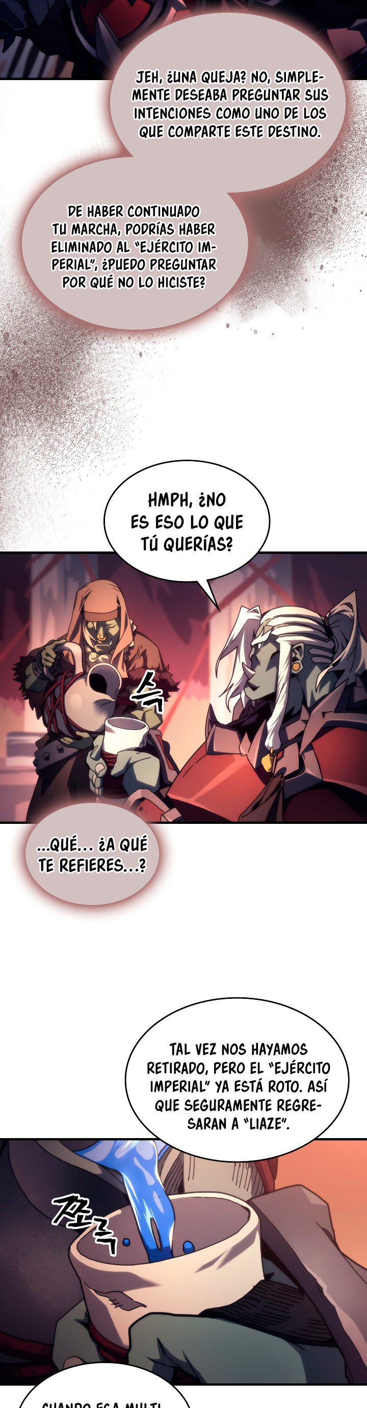 Actuando como un jefe final pero soy demasiado vago para ello capítulo 93, página 4