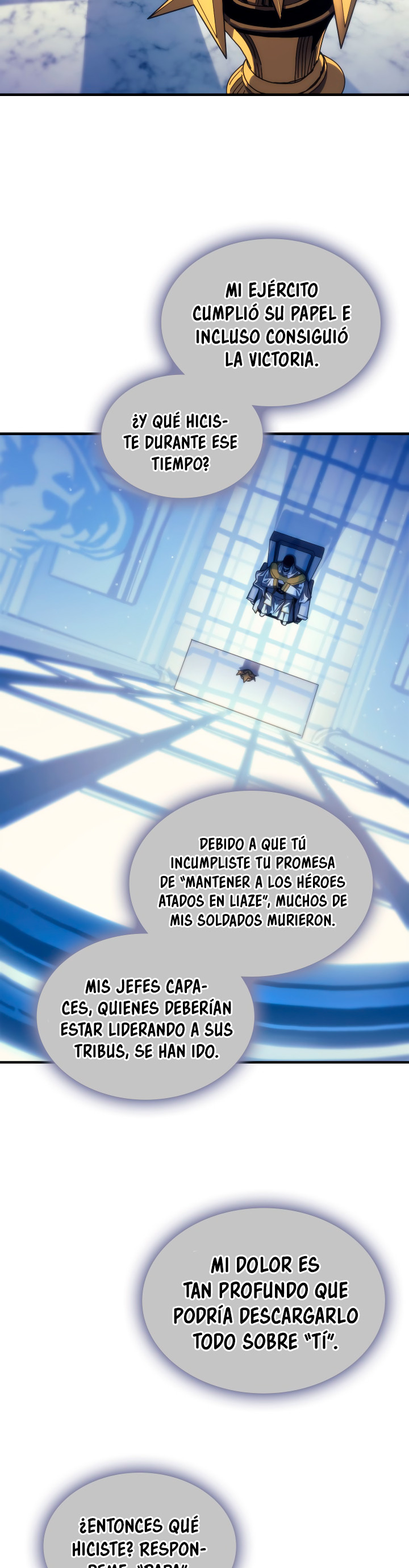 Actuando como un jefe final pero soy demasiado vago para ello capítulo 93, página 6