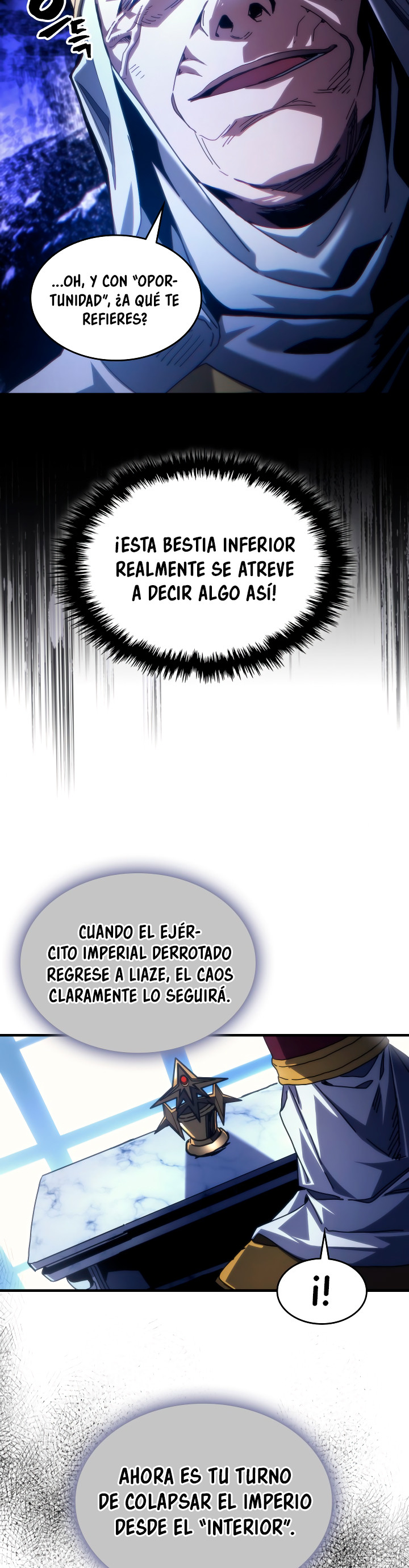 Actuando como un jefe final pero soy demasiado vago para ello capítulo 93, página 8