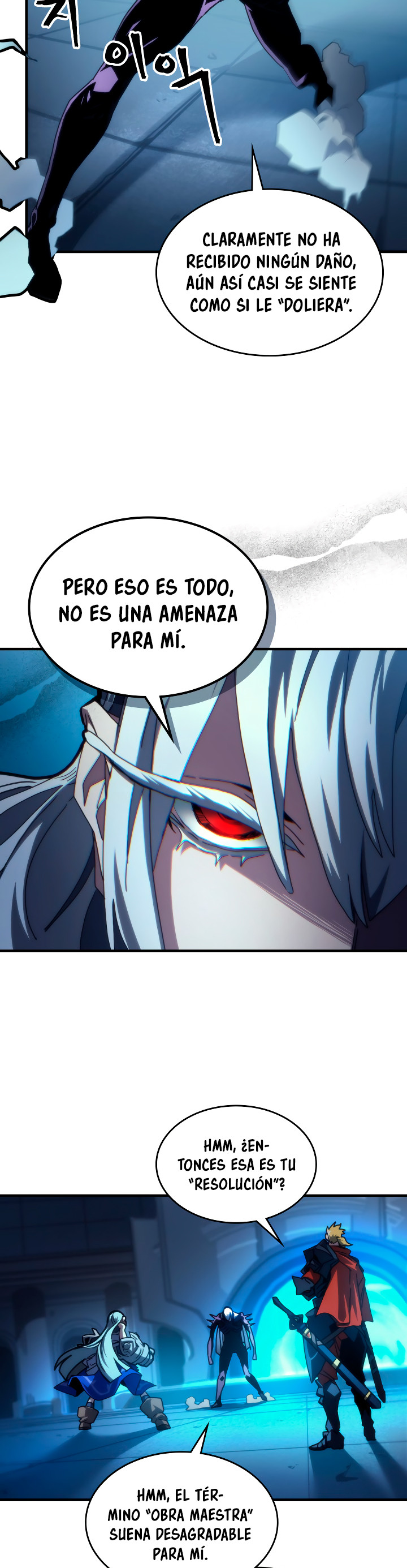 Actuando como un jefe final pero soy demasiado vago para ello capítulo 93, página 18