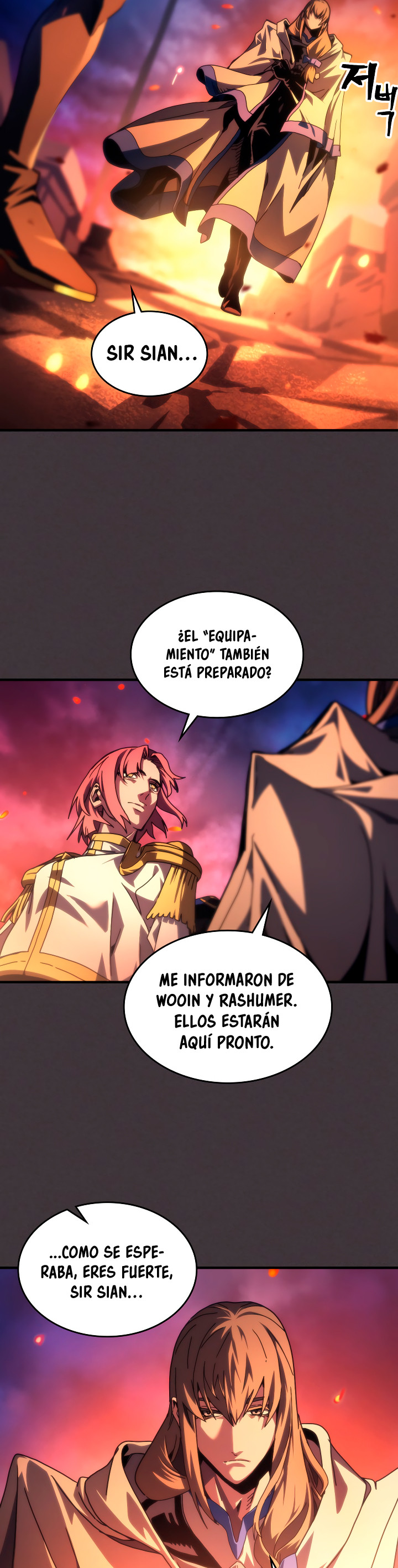 Actuando como un jefe final pero soy demasiado vago para ello capítulo 94, página 7