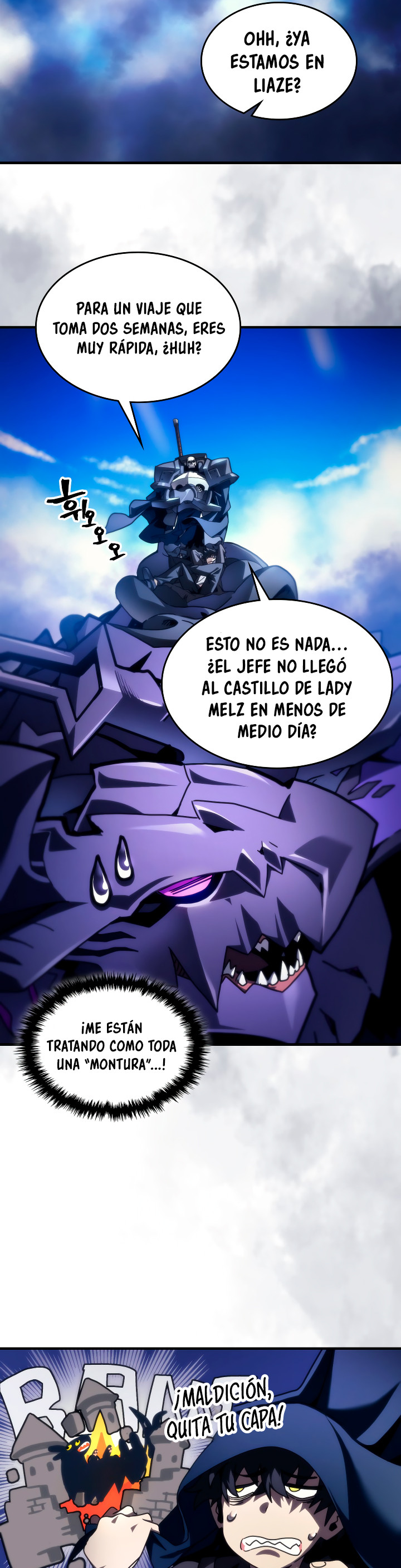 Actuando como un jefe final pero soy demasiado vago para ello capítulo 94, página 13
