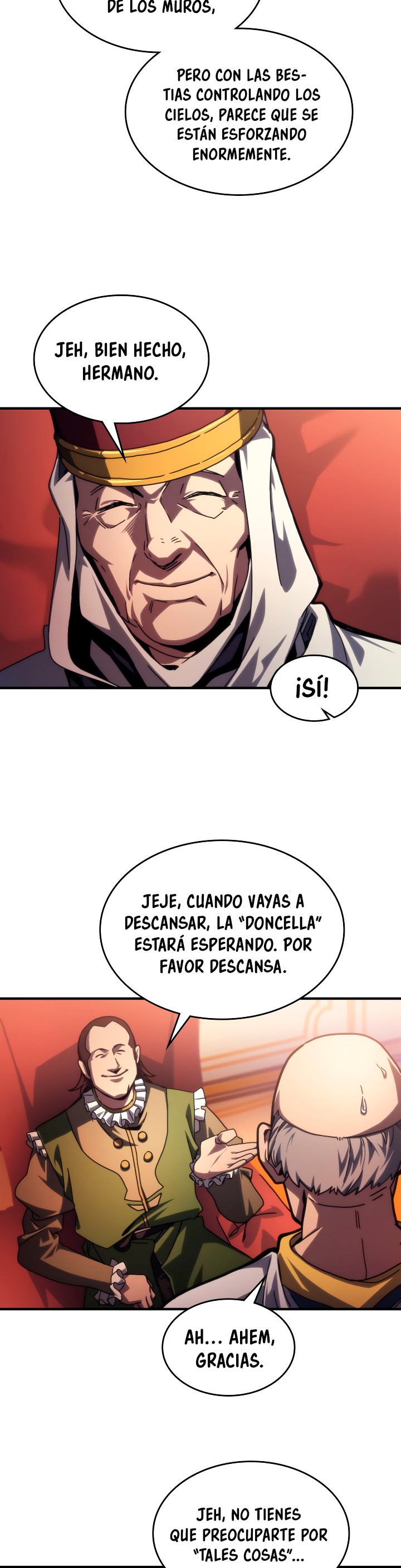 Actuando como un jefe final pero soy demasiado vago para ello capítulo 94, página 19