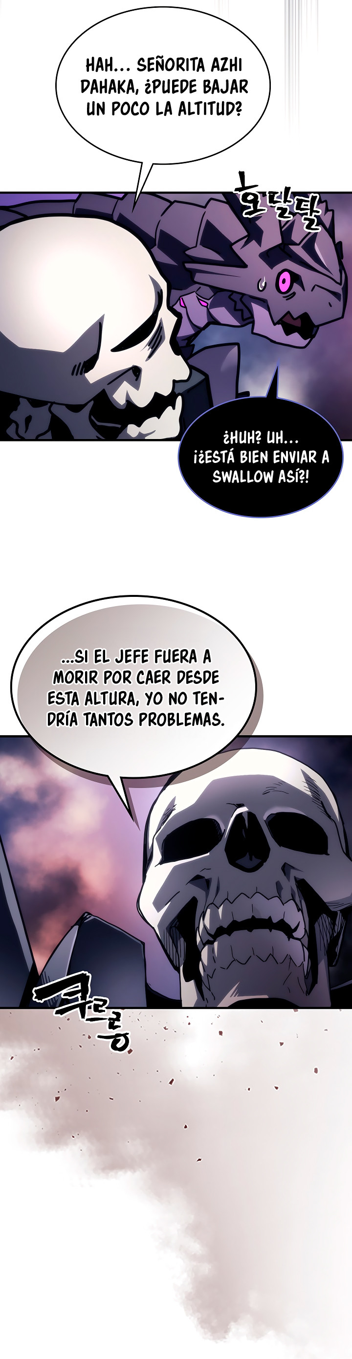 Actuando como un jefe final pero soy demasiado vago para ello capítulo 95, página 27