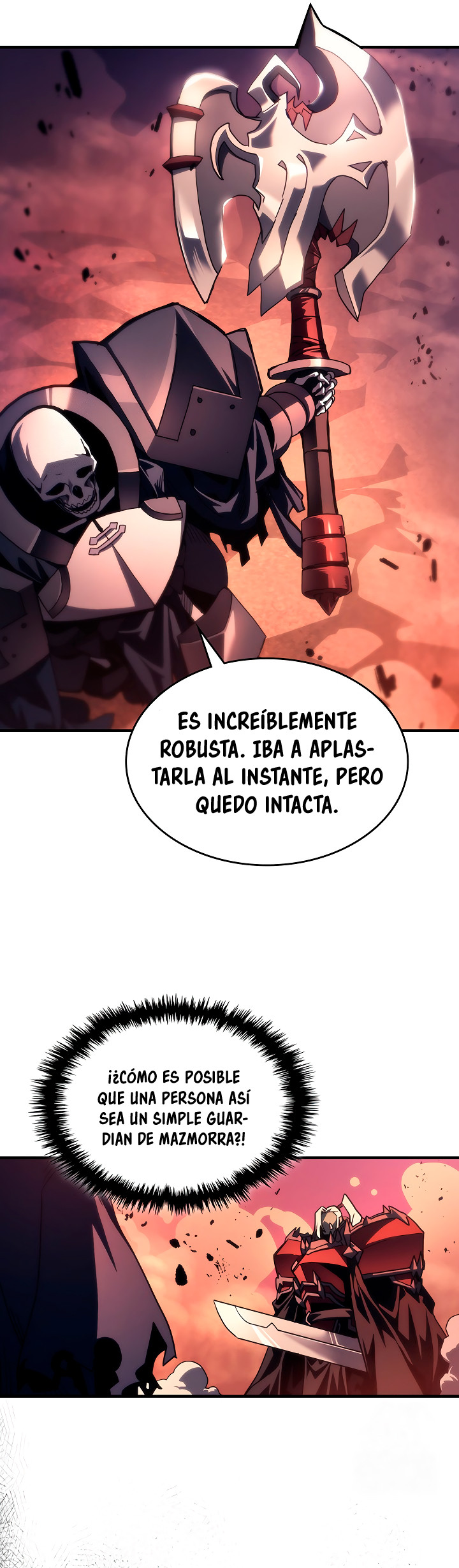 Actuando como un jefe final pero soy demasiado vago para ello capítulo 97, página 33