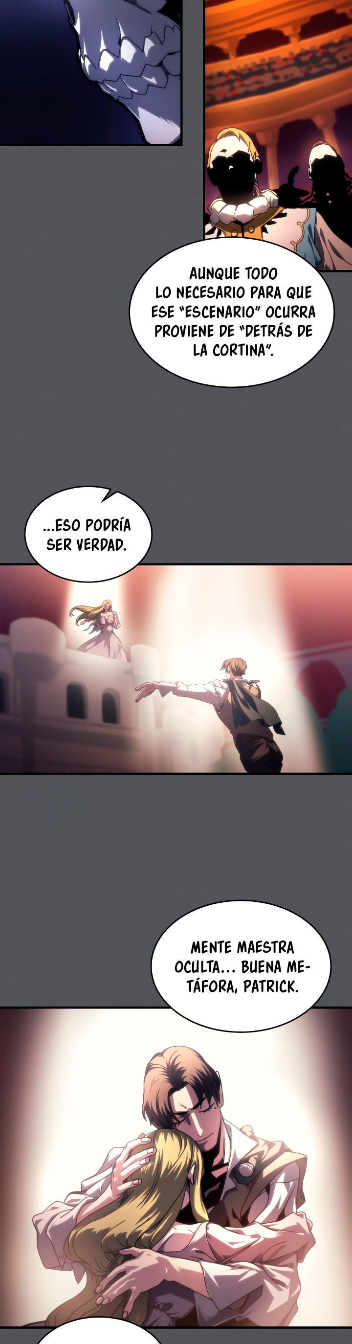 Actuando como un jefe final pero soy demasiado vago para ello capítulo 99, página 9