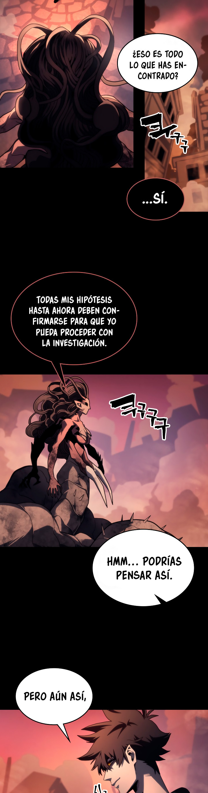 Actuando como un jefe final pero soy demasiado vago para ello capítulo 99, página 15