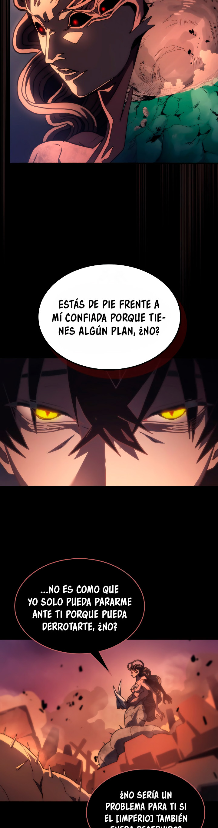 Actuando como un jefe final pero soy demasiado vago para ello capítulo 99, página 18
