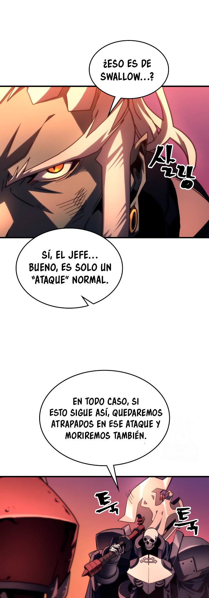 Actuando como un jefe final pero soy demasiado vago para ello capítulo 99, página 34