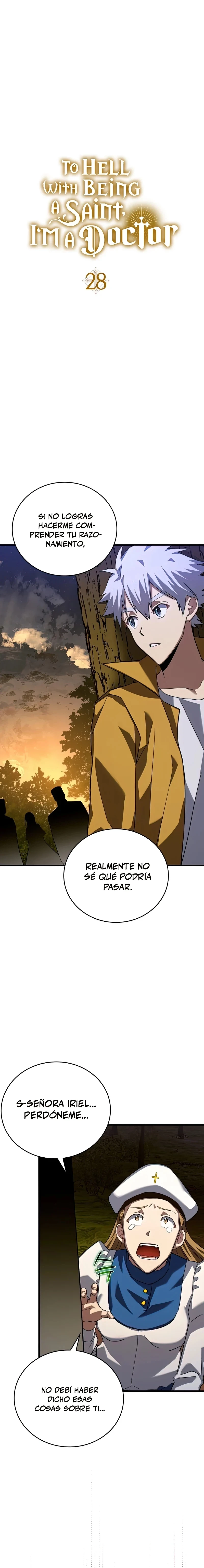 Al diablo con ser un santo, soy un Doctor capítulo 28, página 3