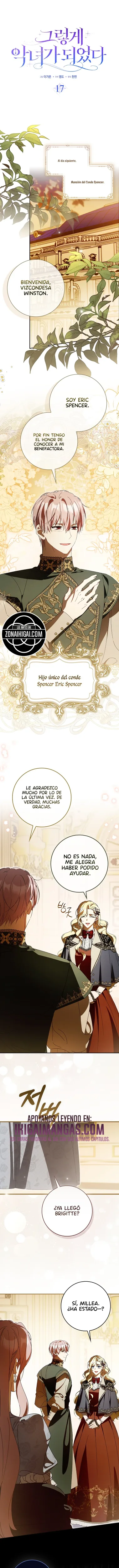 Así fue como me convertí en una villana capítulo 17, página 1