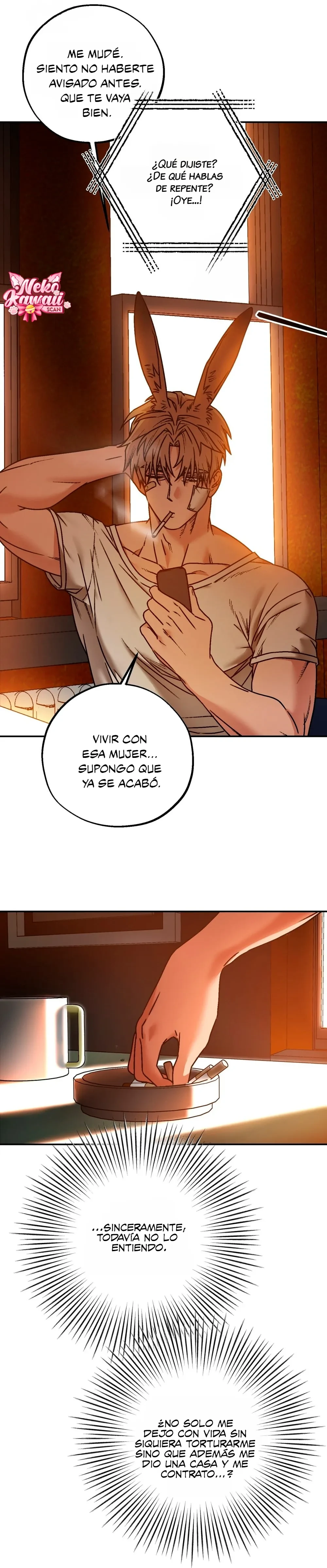 Atrapando un conejo capítulo 3, página 10