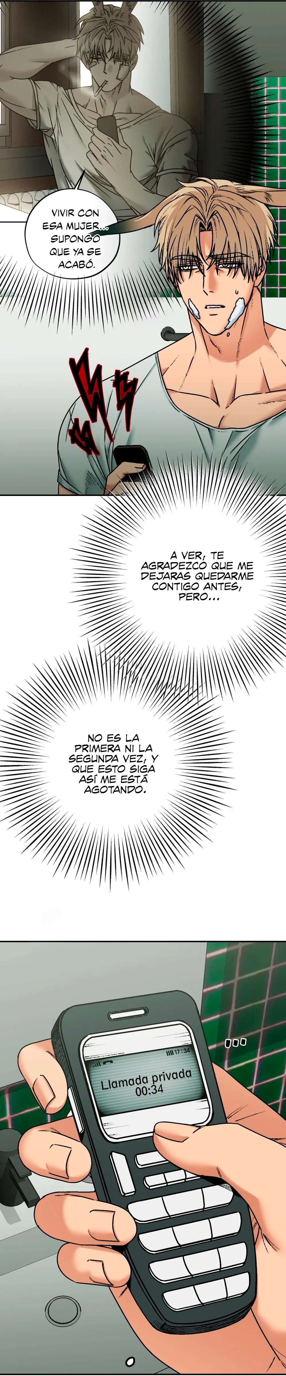 Atrapando un conejo capítulo 5, página 23