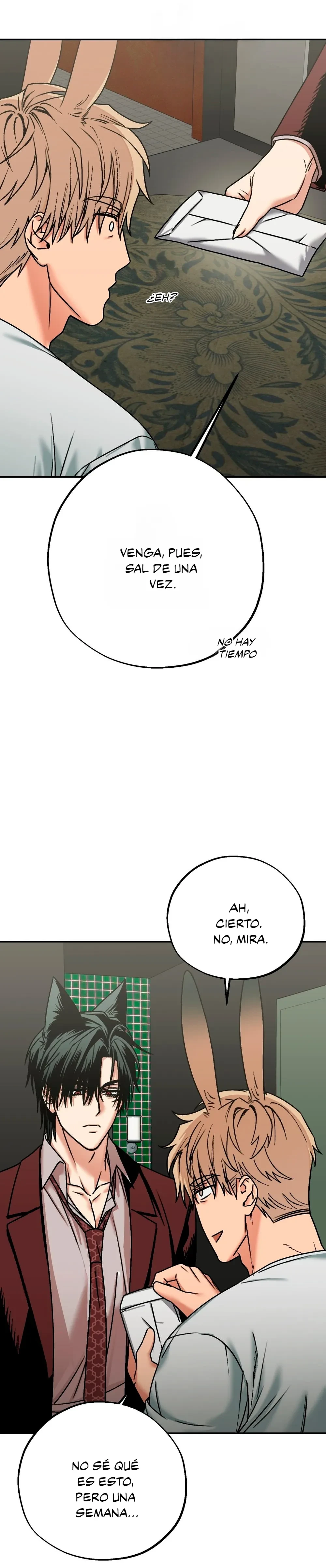 Atrapando un conejo capítulo 5, página 41