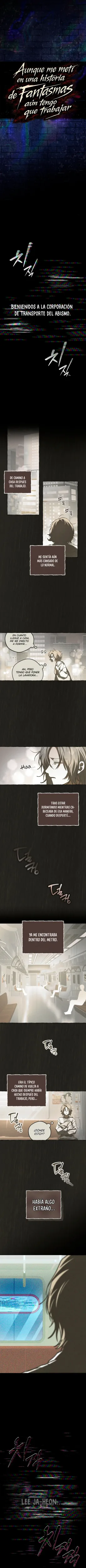 Aunque me metí en una historia de fantasmas, aún tengo que ir a trabajar capítulo 1, página 10