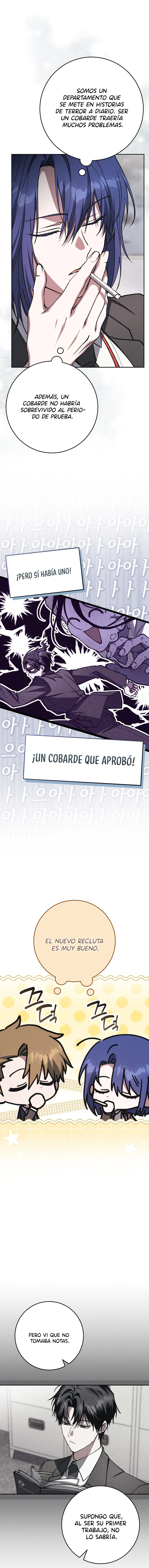 Aunque me metí en una historia de terror, aún tengo que ir a trabajar capítulo 10, página 7