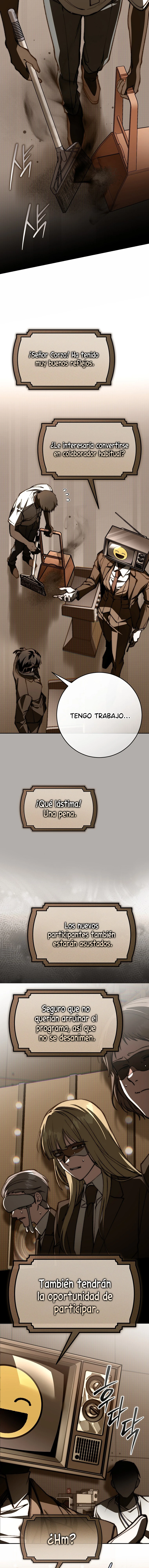 Aunque me metí en una historia de terror, aún tengo que ir a trabajar capítulo 13, página 9