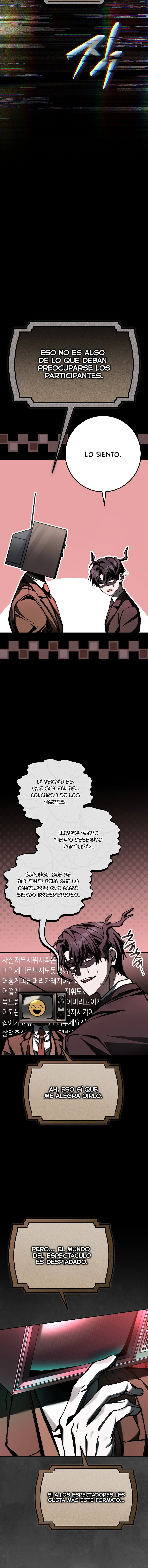 Aunque me metí en una historia de terror, aún tengo que ir a trabajar capítulo 15, página 8