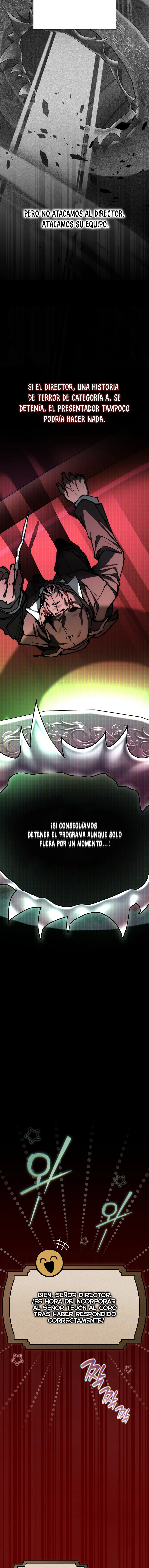 Aunque me metí en una historia de terror, aún tengo que ir a trabajar capítulo 15, página 21