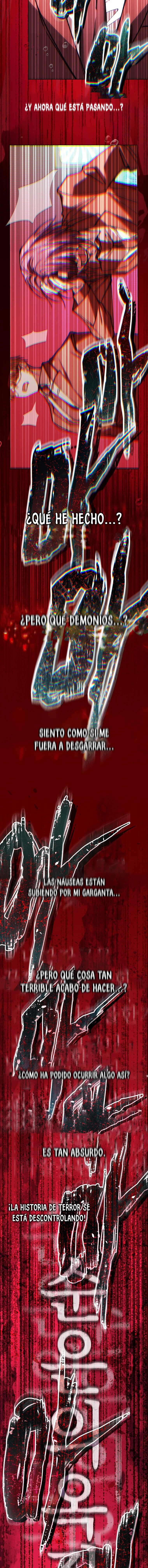 Aunque me metí en una historia de terror, aún tengo que ir a trabajar capítulo 15, página 24