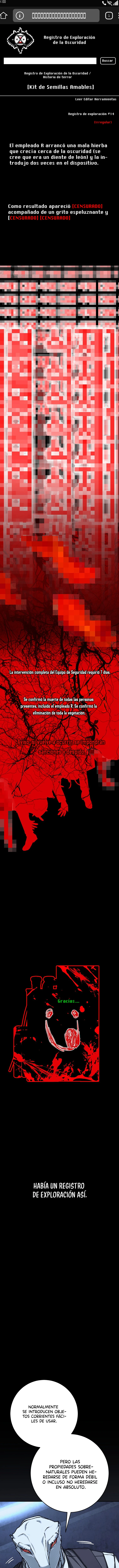 Aunque me metí en una historia de terror, aún tengo que ir a trabajar capítulo 17, página 22