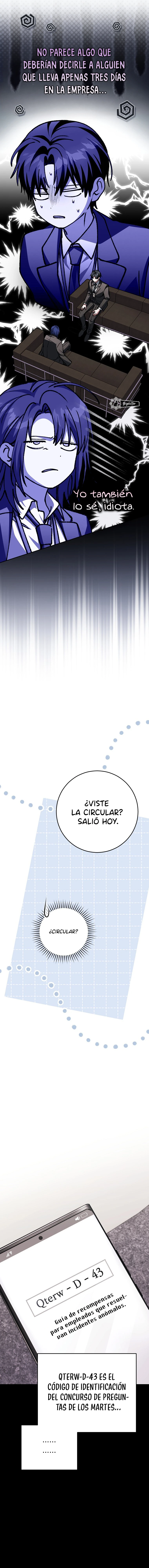 Aunque me metí en una historia de terror, aún tengo que ir a trabajar capítulo 18, página 18