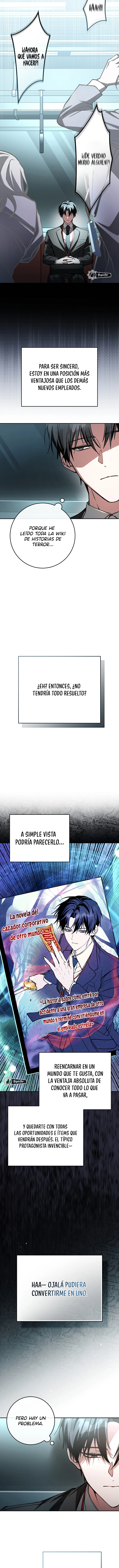 Aunque me metí en una historia de terror, aún tengo que ir a trabajar capítulo 2, página 4