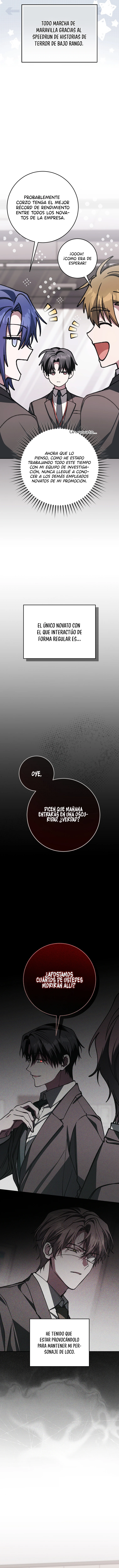 Aunque me metí en una historia de terror, aún tengo que ir a trabajar capítulo 21, página 8