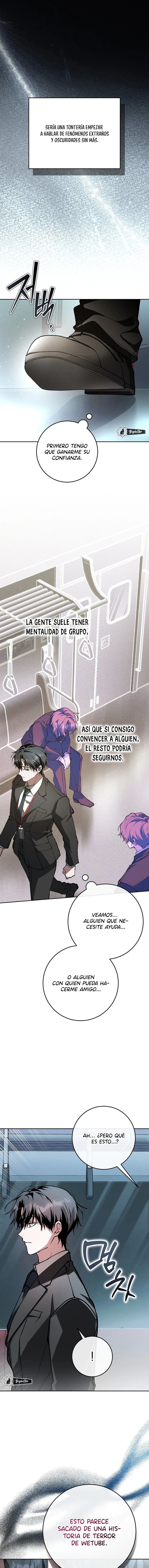 Aunque me metí en una historia de terror, aún tengo que ir a trabajar capítulo 3, página 3