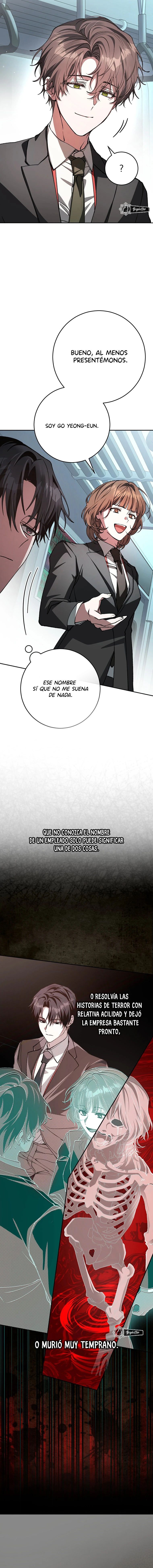 Aunque me metí en una historia de terror, aún tengo que ir a trabajar capítulo 3, página 10