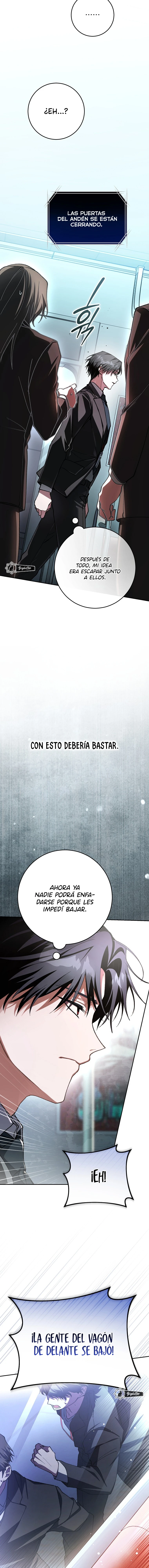 Aunque me metí en una historia de terror, aún tengo que ir a trabajar capítulo 3, página 22