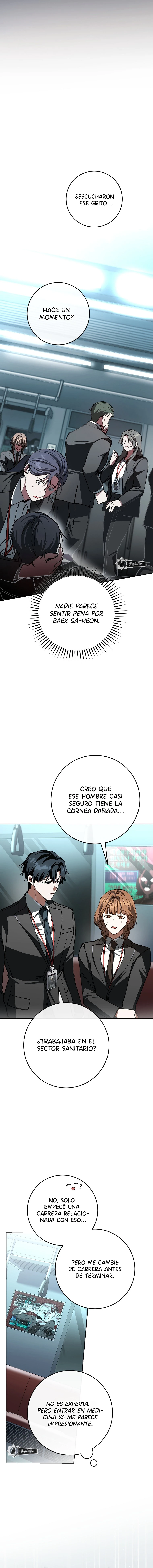 Aunque me metí en una historia de terror, aún tengo que ir a trabajar capítulo 4, página 17