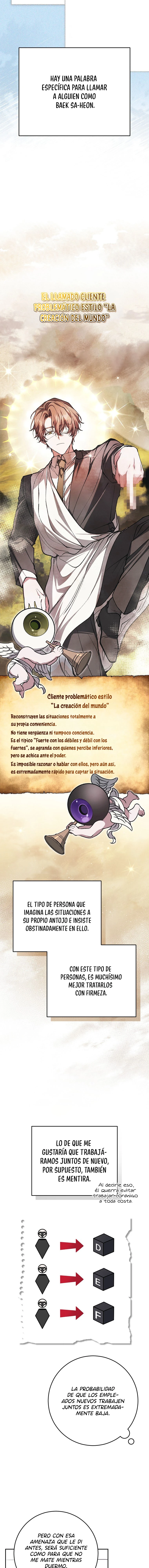 Aunque me metí en una historia de terror, aún tengo que ir a trabajar capítulo 7, página 8