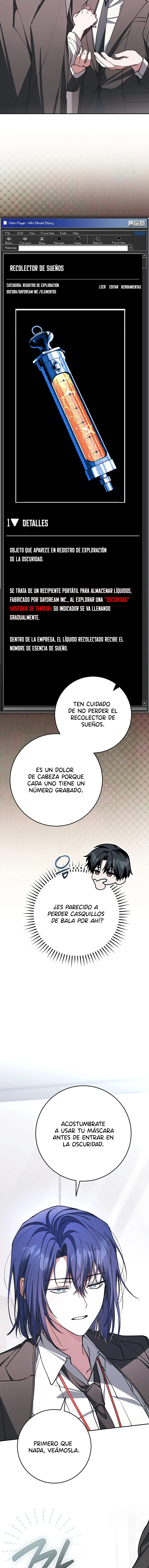 Aunque me metí en una historia de terror, aún tengo que ir a trabajar capítulo 8, página 18