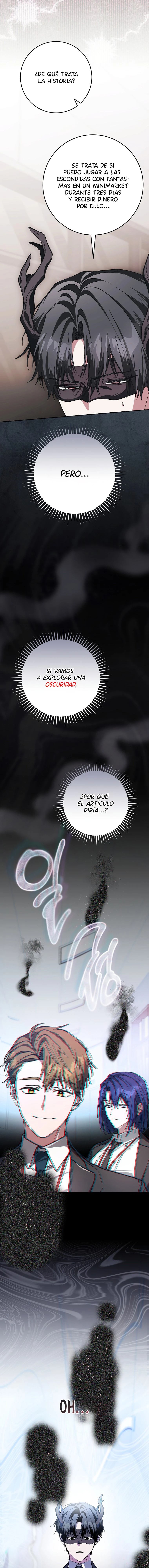 Aunque me metí en una historia de terror, aún tengo que ir a trabajar capítulo 8, página 21