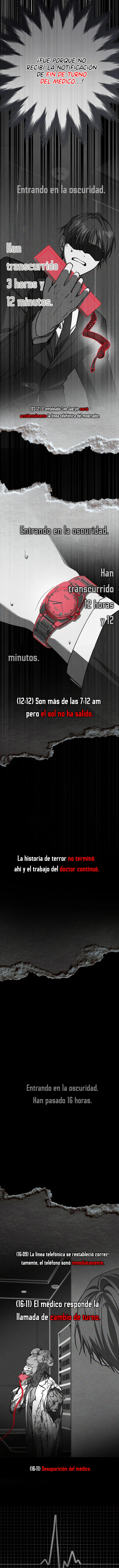 Aunque me metí en una historia de terror, aún tengo que ir a trabajar capítulo 9, página 10