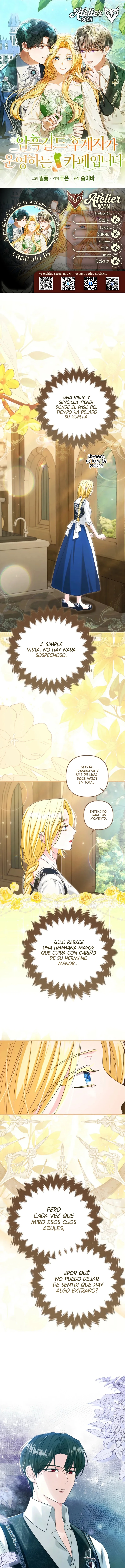 Bienvenidos al Café de la Sucesora del Gremio Oscuro capítulo 16, página 1