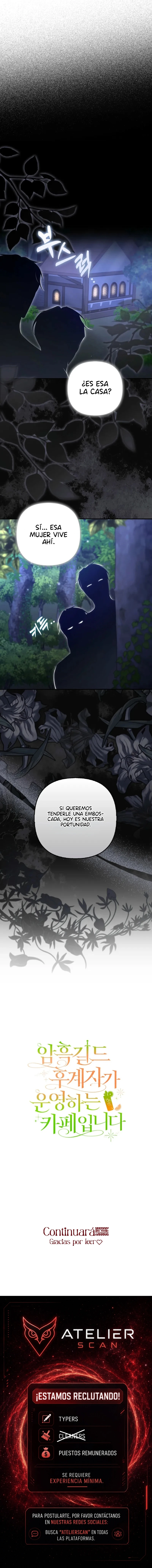 Bienvenidos al Café de la Sucesora del Gremio Oscuro capítulo 16, página 20