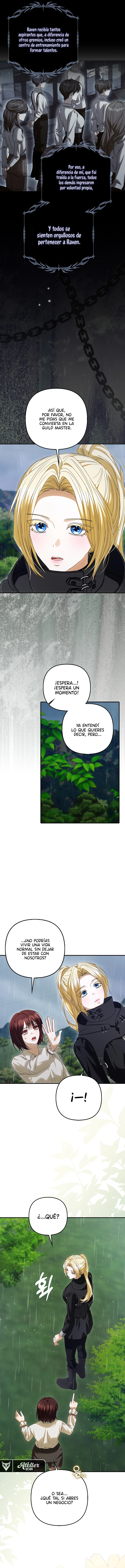 Bienvenidos al Café de la Sucesora del Gremio Oscuro capítulo 2, página 23