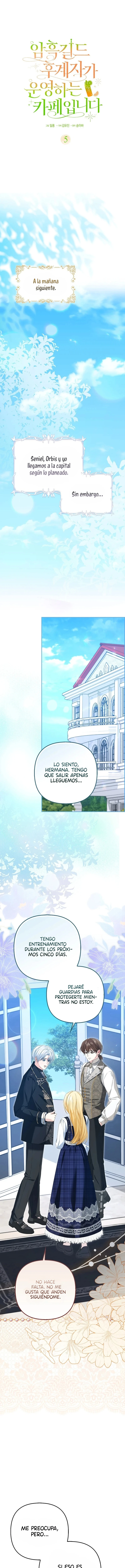 Bienvenidos al Café de la Sucesora del Gremio Oscuro capítulo 5, página 11