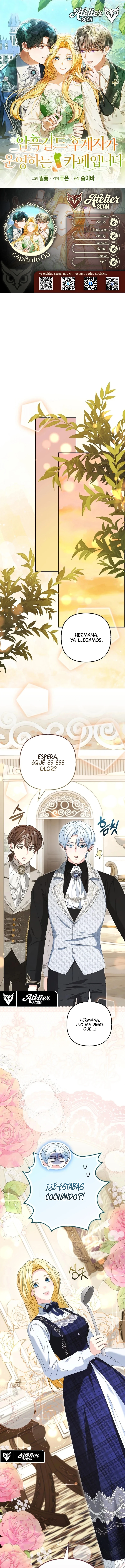 Bienvenidos al Café de la Sucesora del Gremio Oscuro capítulo 6, página 1