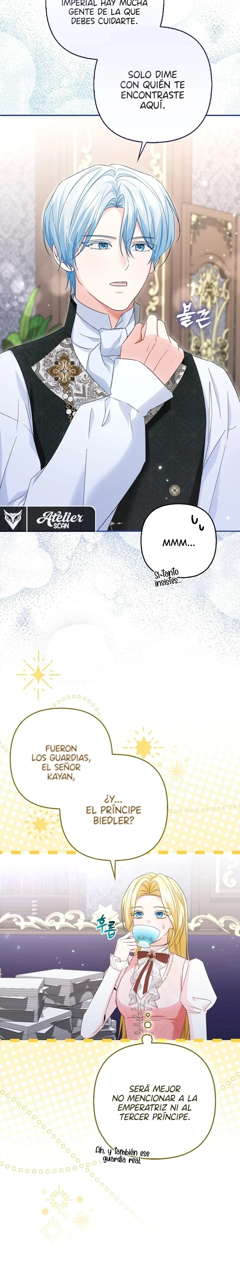 Bienvenidos al Café de la Sucesora del Gremio Oscuro capítulo 8, página 11