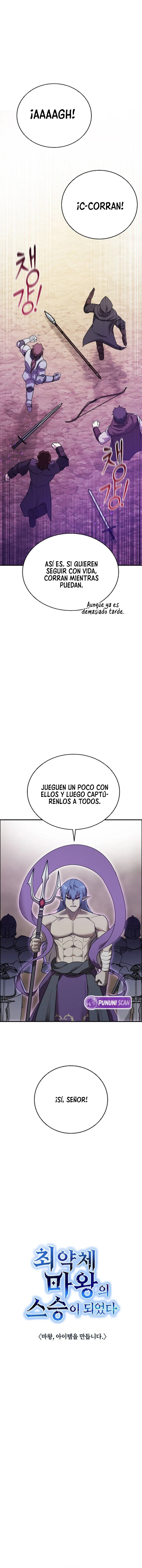 Cómo convertirse en el mentor del rey demonio más débil capítulo 11, página 11
