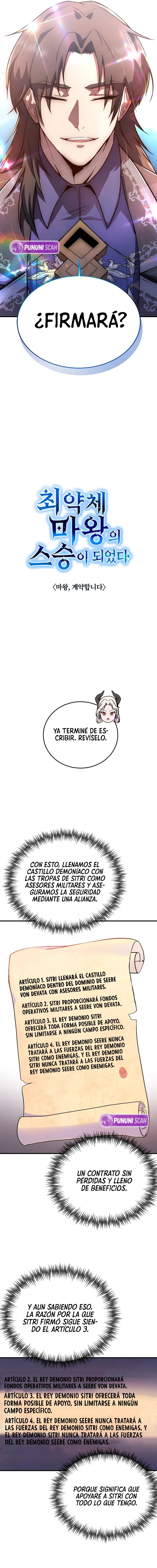 Cómo convertirse en el mentor del rey demonio más débil capítulo 3, página 7