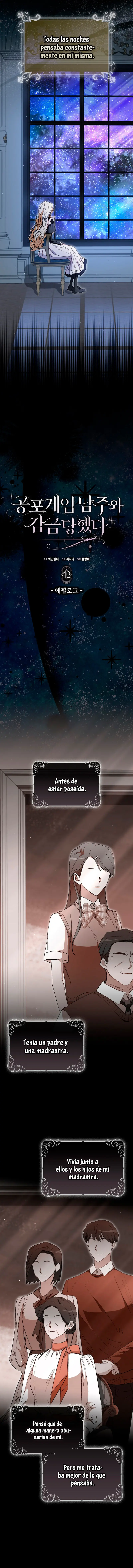 Confinada Junto Con El Protagonista Masculino De Un Juego De Terror capítulo 42, página 3