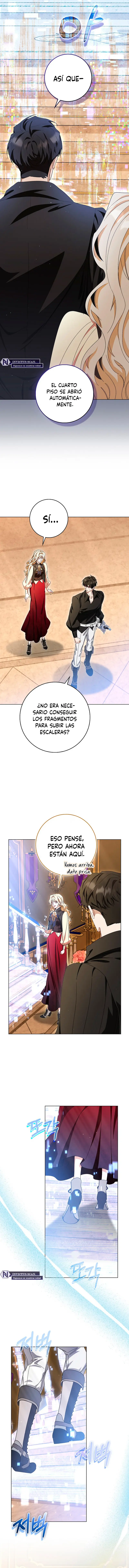 Confinada Junto Con El Protagonista Masculino De Un Juego De Terror capítulo 57, página 9