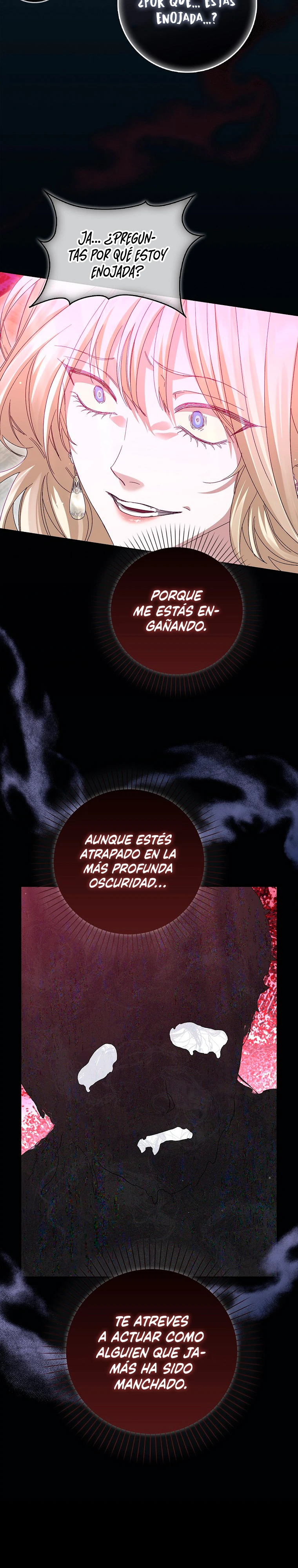Confinada Junto Con El Protagonista Masculino De Un Juego De Terror capítulo 94, página 9