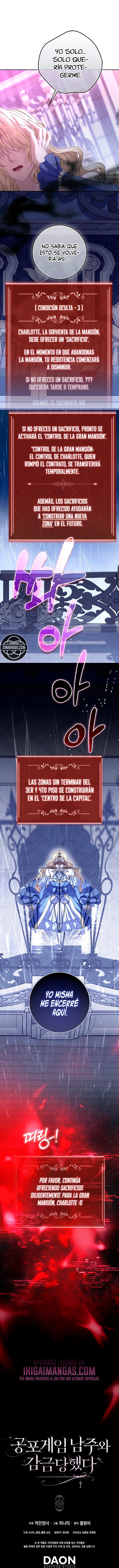 Confinada Junto Con El Protagonista Masculino De Un Juego De Terror capítulo 95, página 18