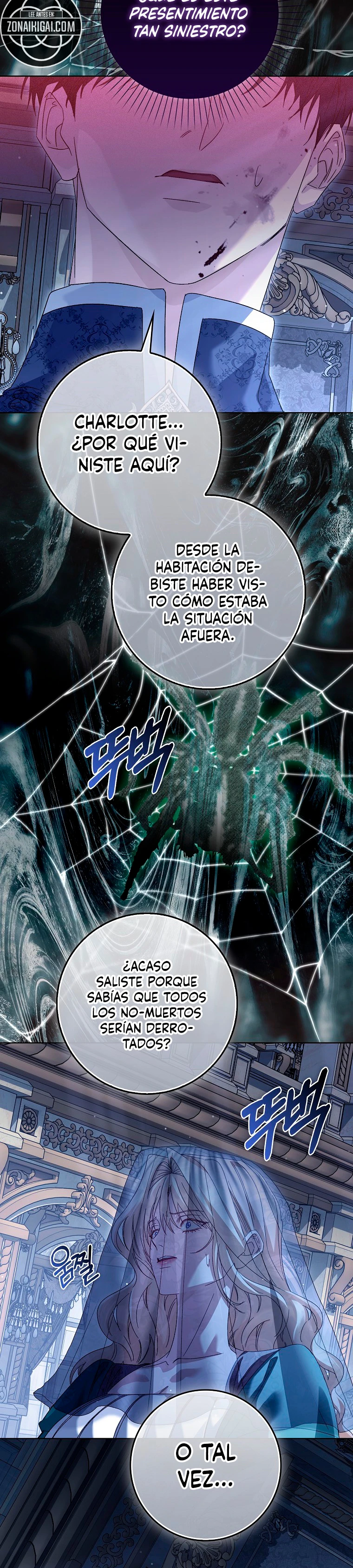 Confinada Junto Con El Protagonista Masculino De Un Juego De Terror capítulo 96, página 13