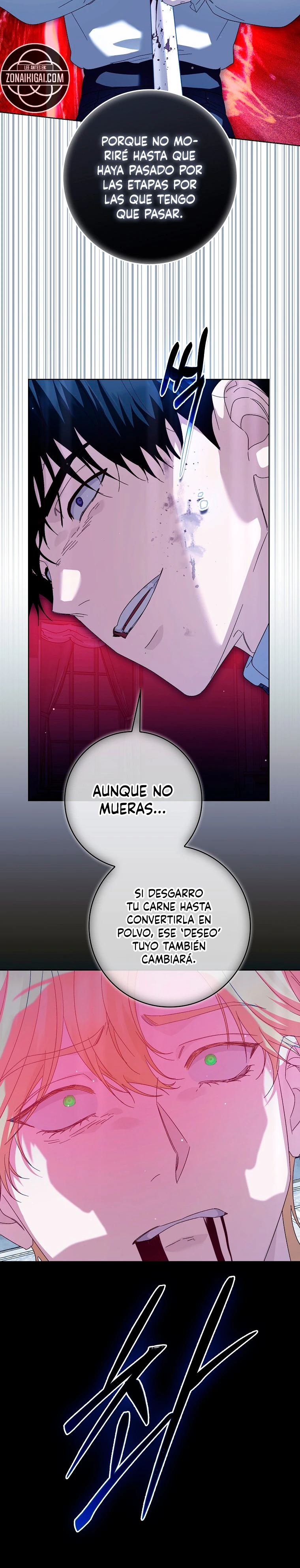 Confinada Junto Con El Protagonista Masculino De Un Juego De Terror capítulo 97, página 17